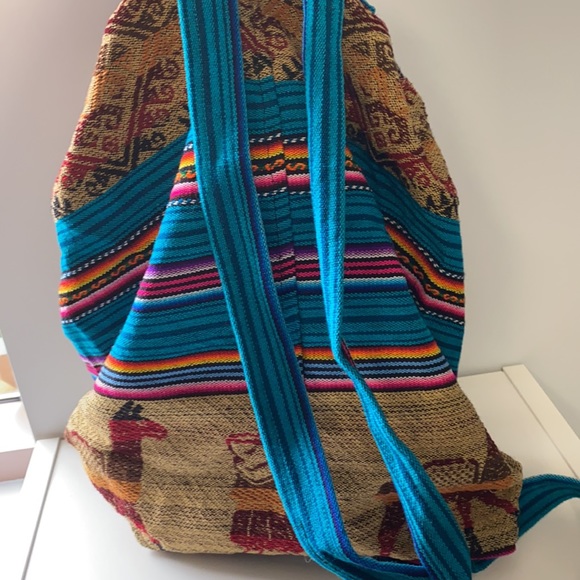 Multi Color and Pattern Backpack - Picture 3 of 6